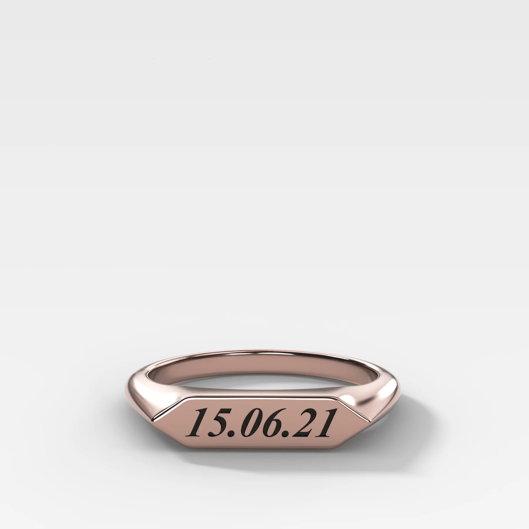 Engravable Signet Ring - Image 3