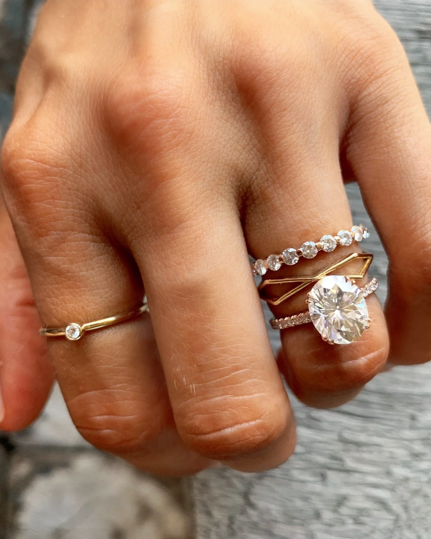 Geometric Eternity Band - Image 7