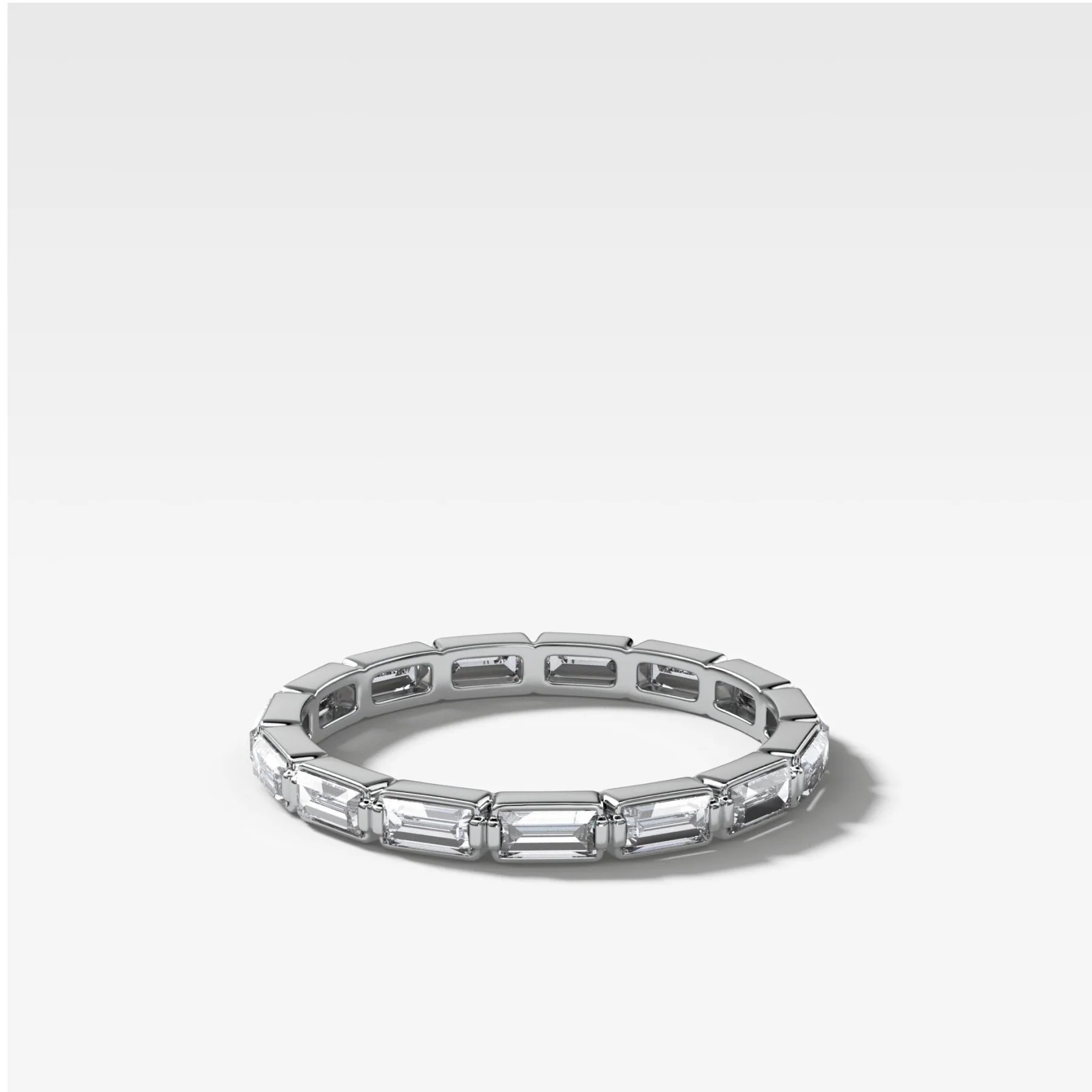 Iris Baguette Eternity Band - Image 3