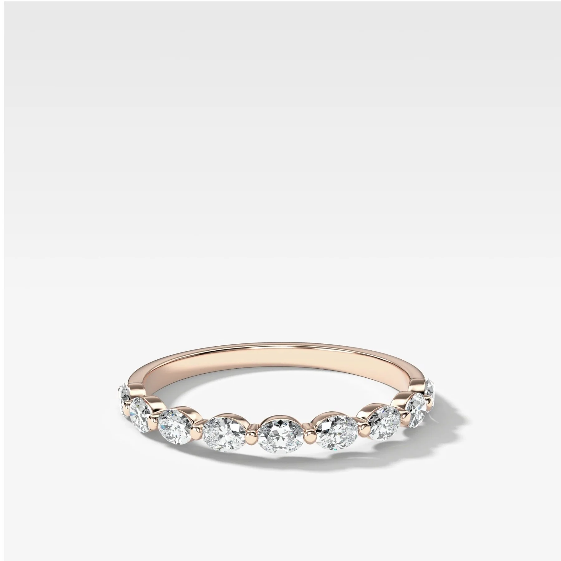 Oval Interstellar Wedding Band - Image 3