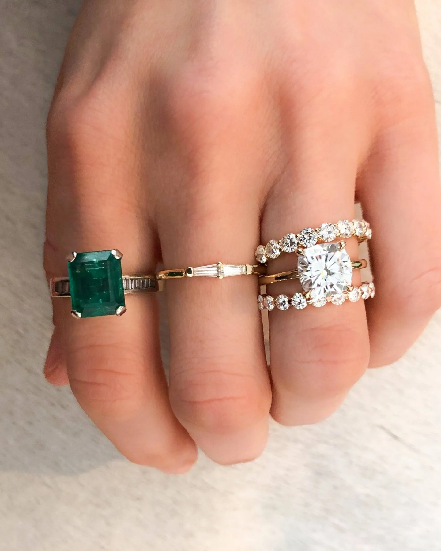 Petite Tapered Baguette Stacker - Image 5