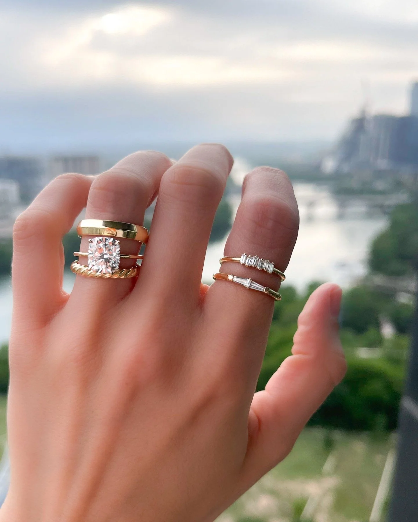 Petite Tapered Baguette Stacker - Image 7