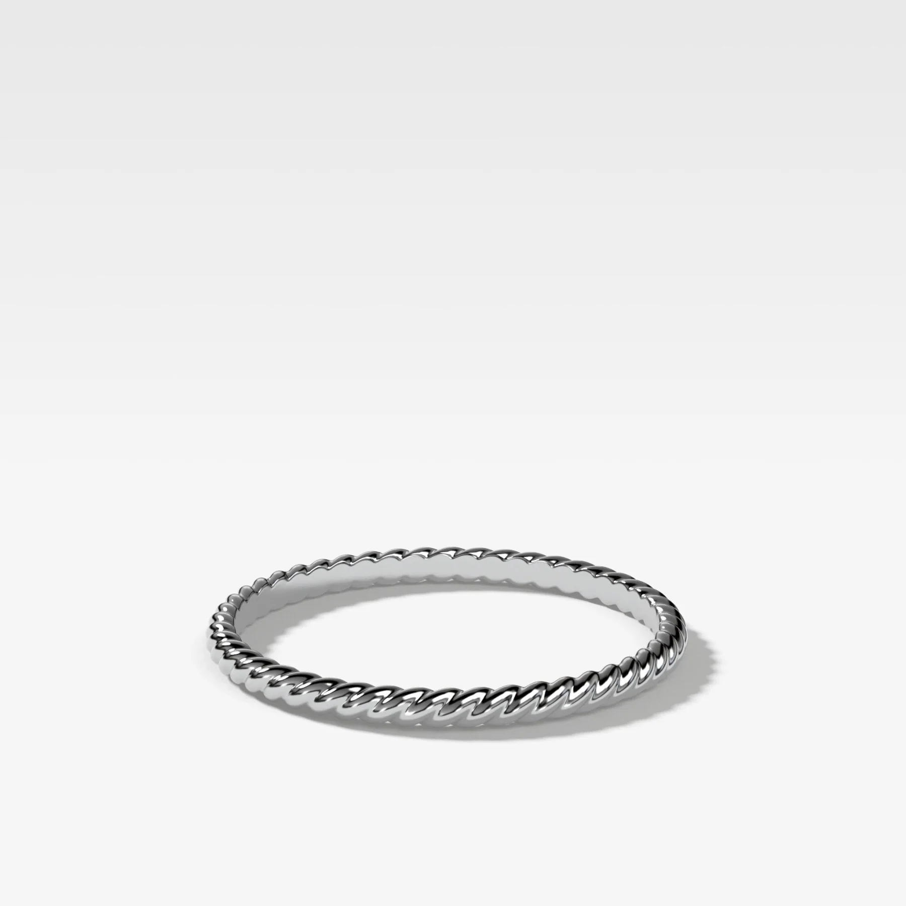 Rope Wedding Band (1.3mm) - Image 4