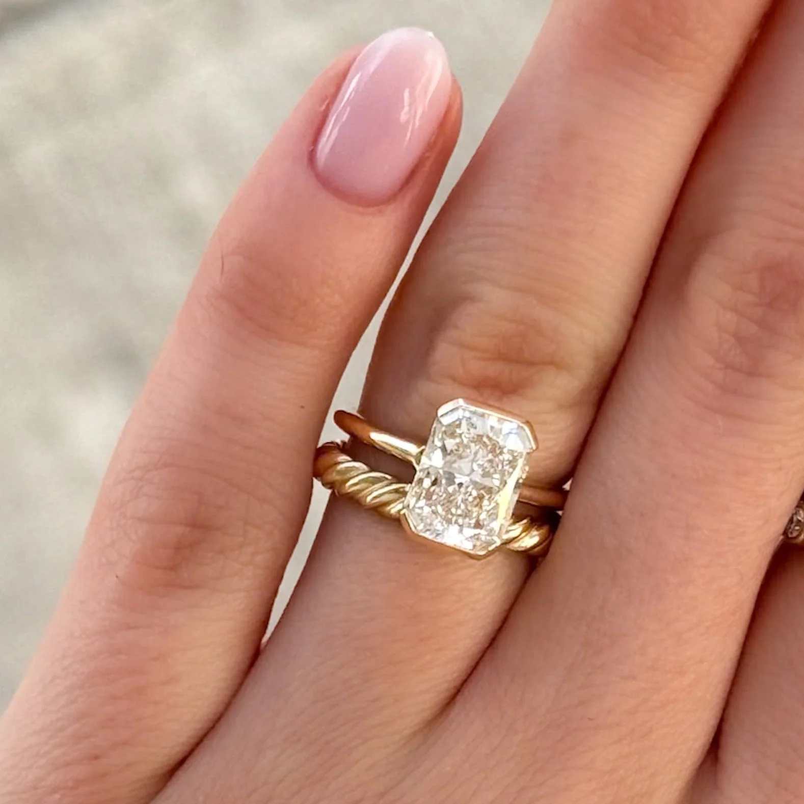 Rope Wedding Band (3mm) - Image 3