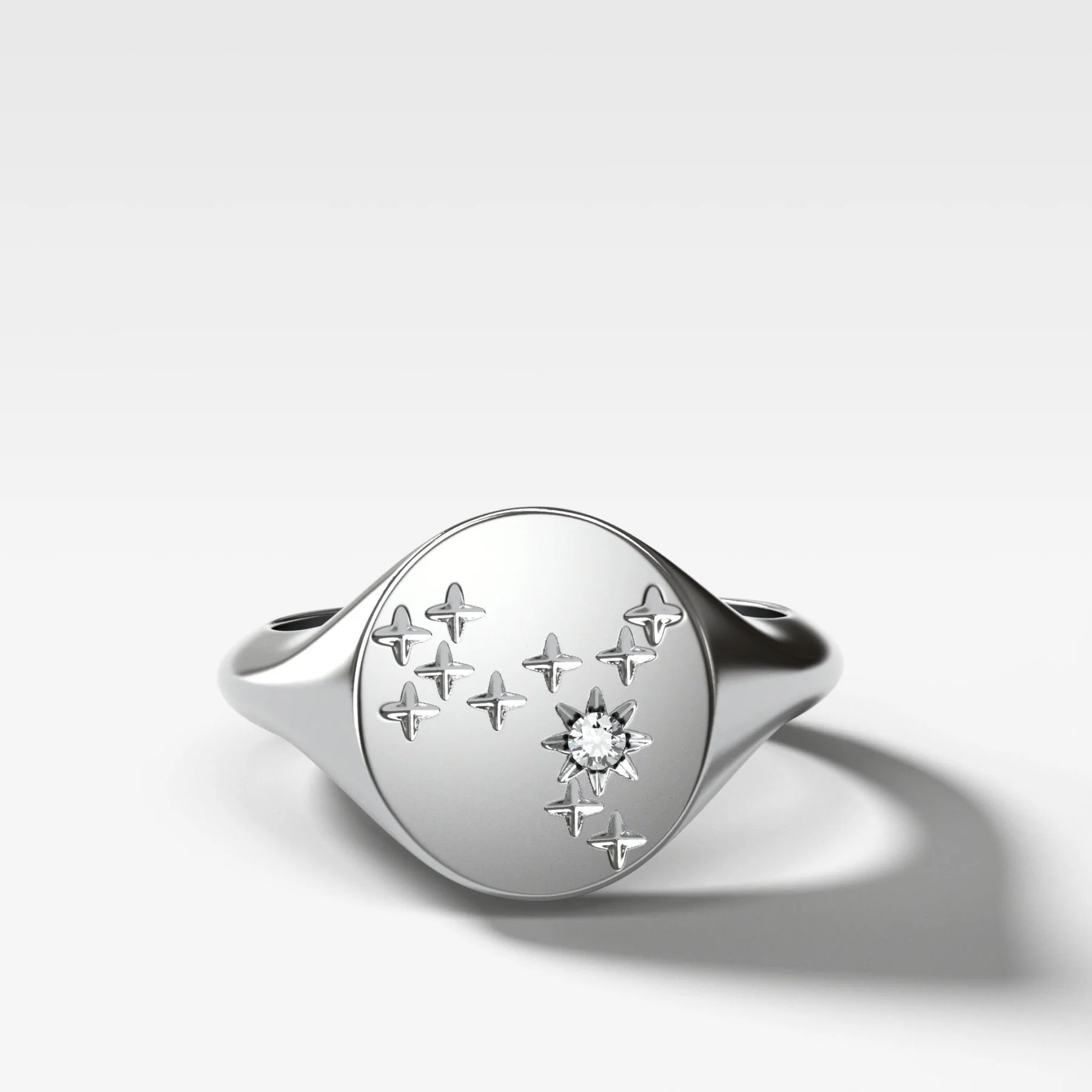 Starry Night Signet Ring - Image 3