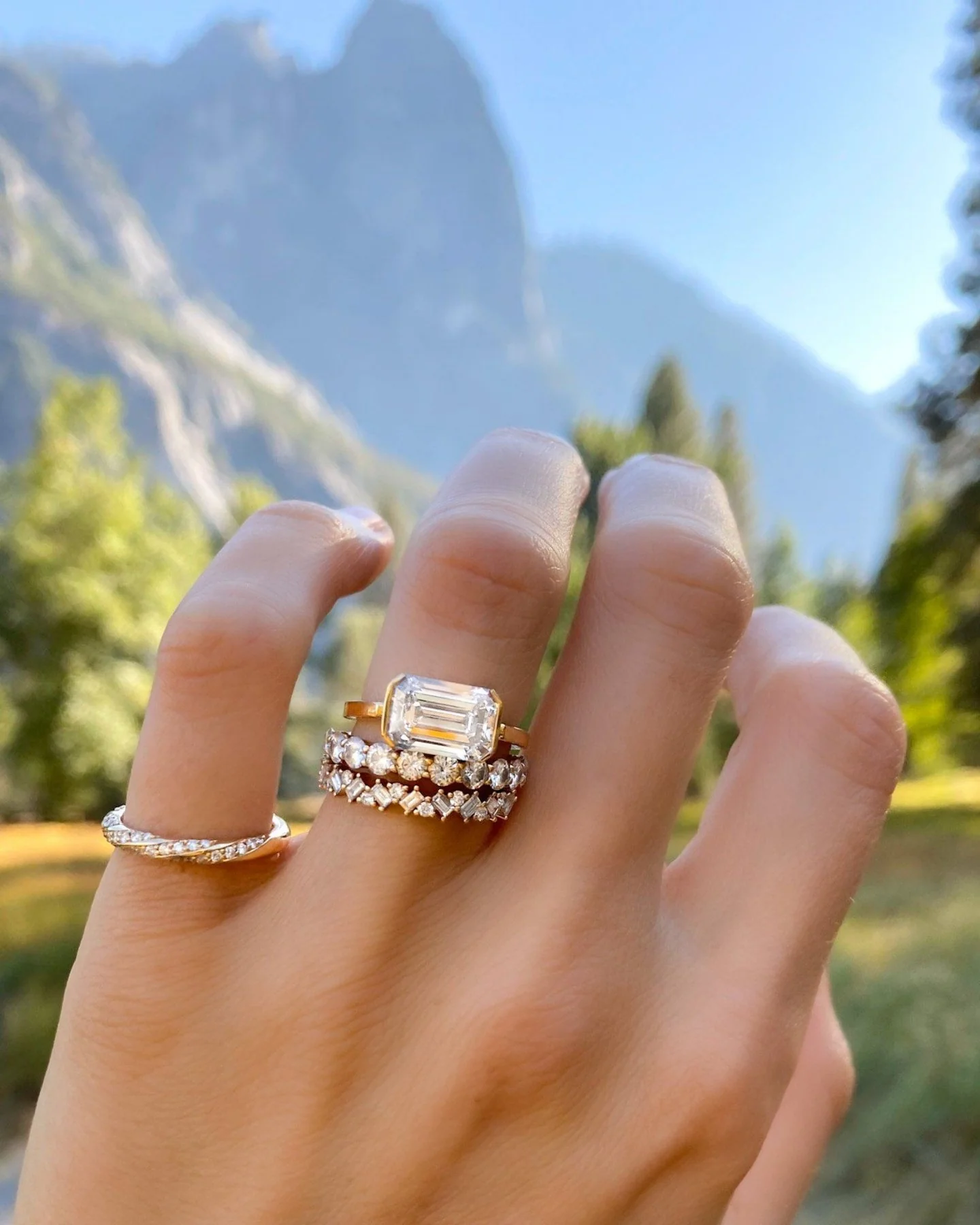 Twisted Pavé Wedding Band - Image 5